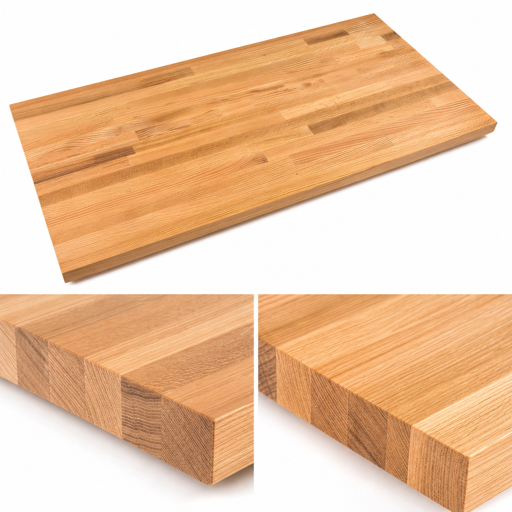 Blended Rails, Edge Grain Construction