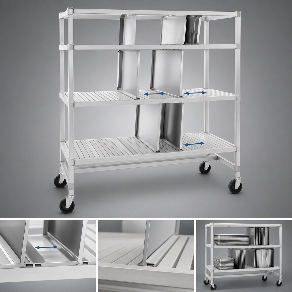 Adjustable Tray Guides
