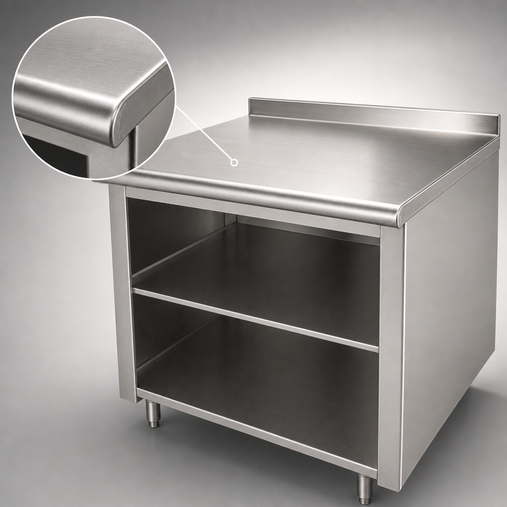 Heavy-Duty 304 Stainless Steel Top