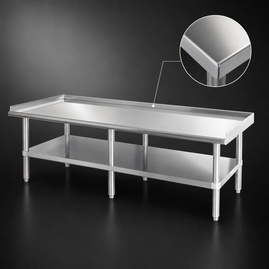 Reinforced Stainless Steel Top