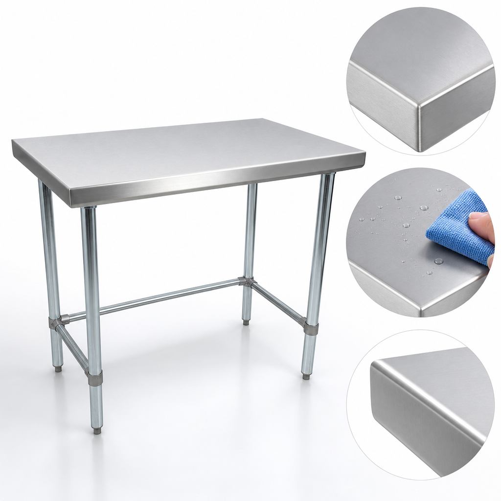 18-Gauge 430 Stainless Steel Top