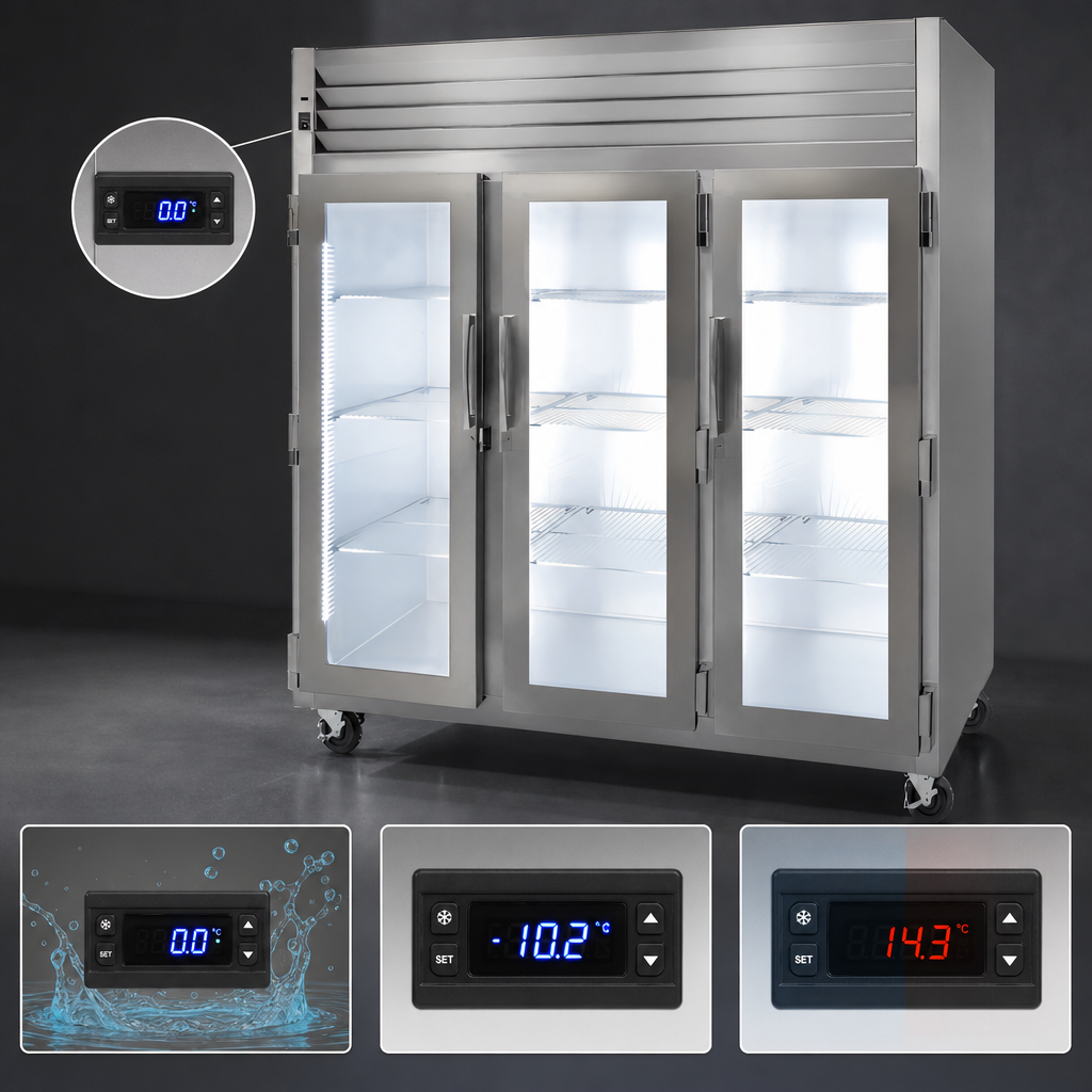 Microprocessor Control with LED Display