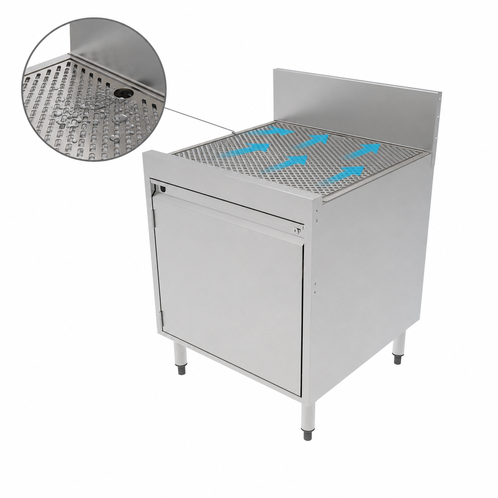 Pitched Drainboard Top