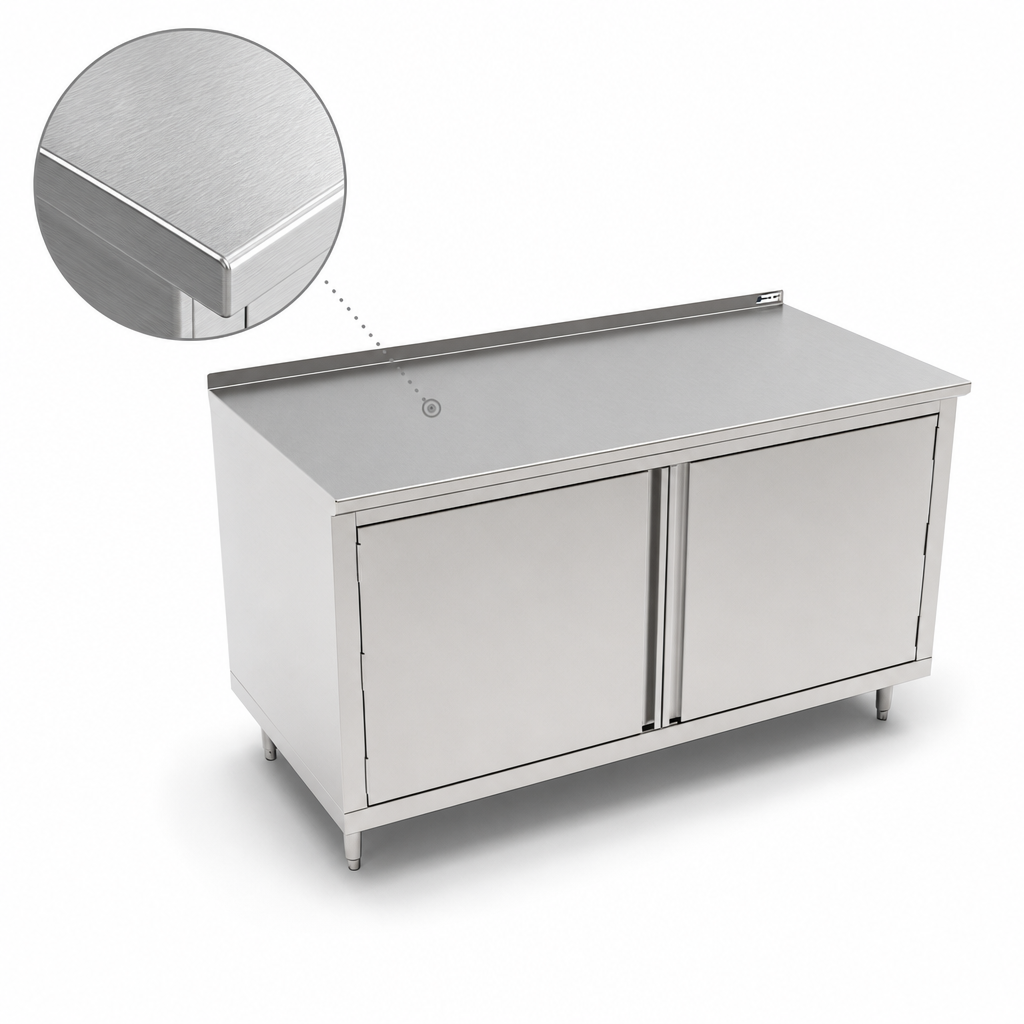 14-Gauge Stainless Steel Top