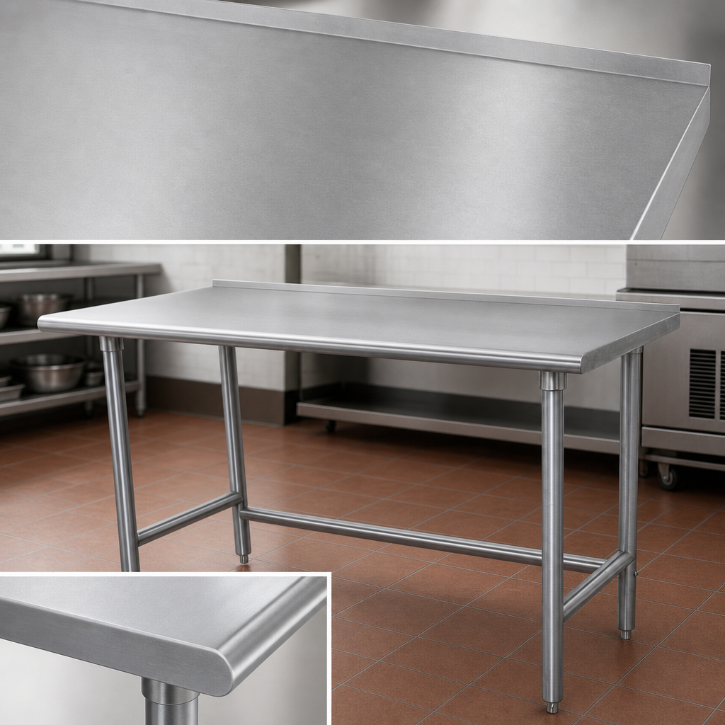 16-Gauge 430 Stainless Steel Top