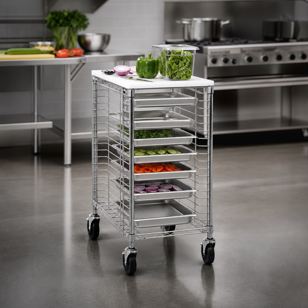 Half-Height Prep Rack