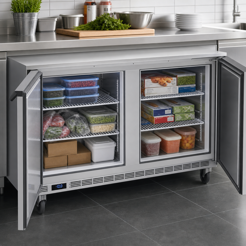 Two-Section Undercounter Design