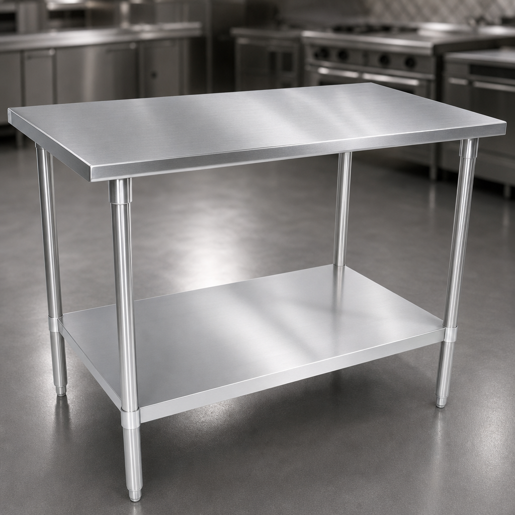 14-Gauge Stainless Steel Top
