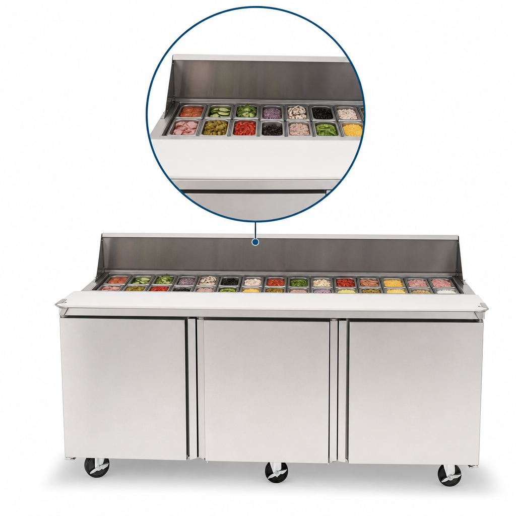 Mega Top Ingredient Rail