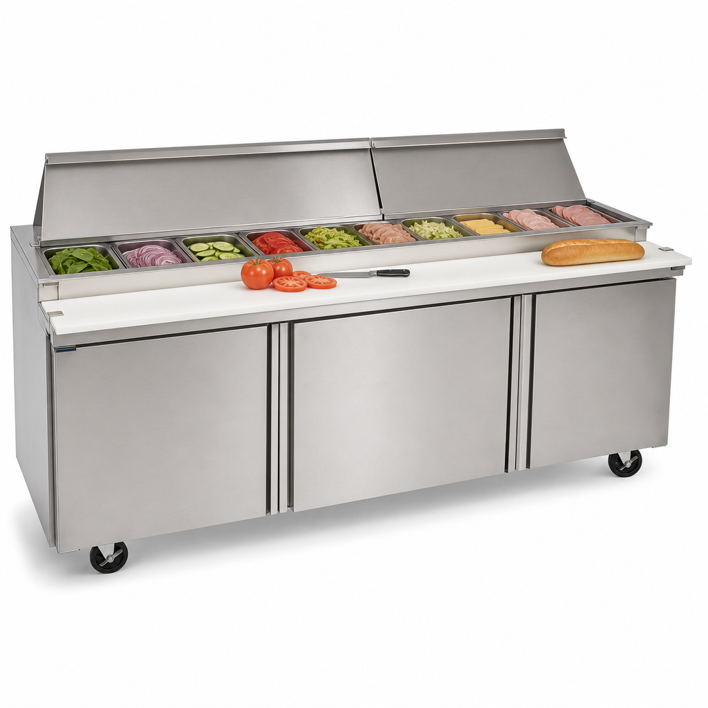 Stainless Steel Prep Surface