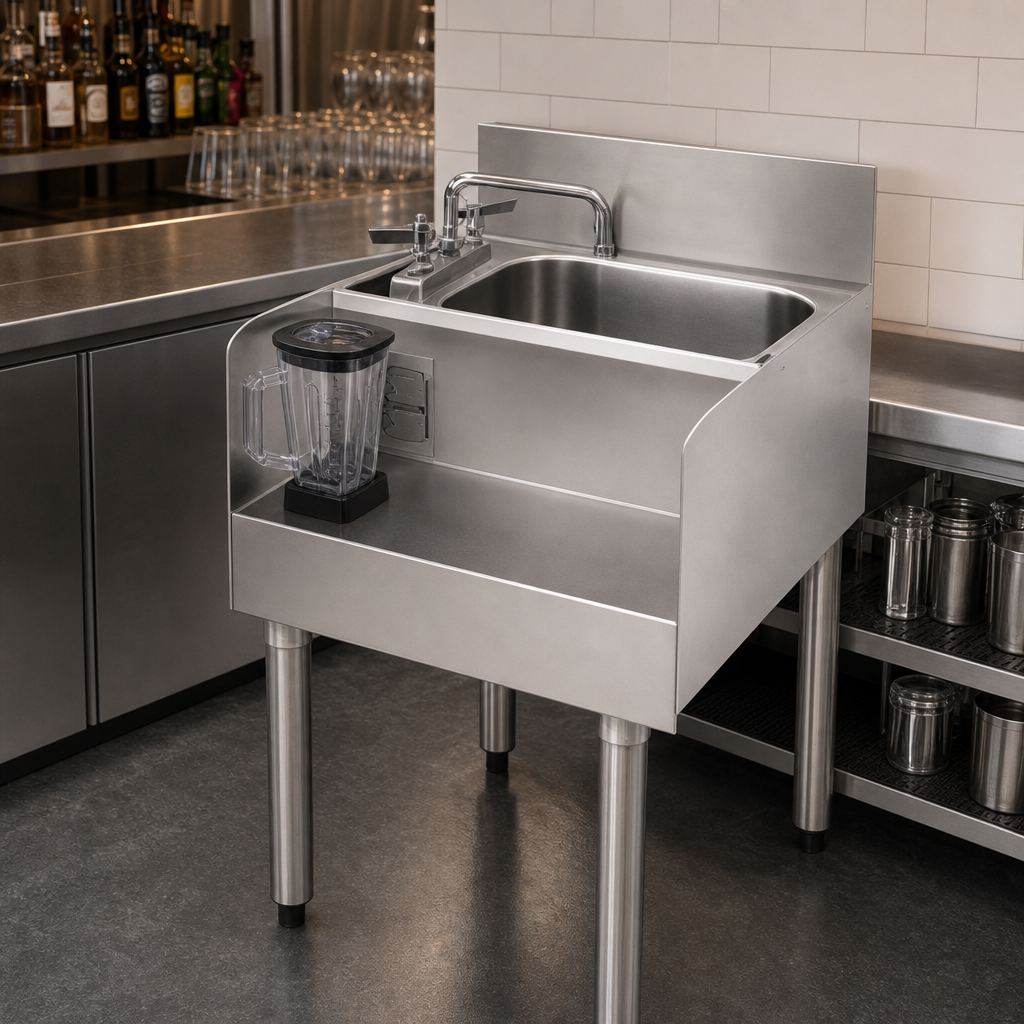 Blender/Dump Sink Station