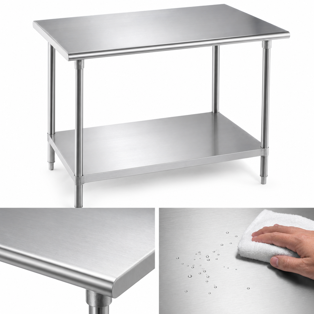 16-Gauge 430 Stainless Steel Top