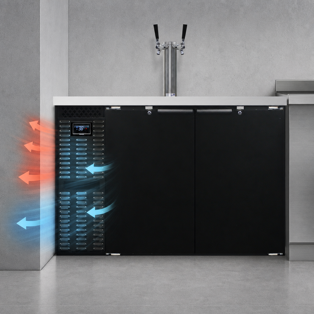 Performance Rated Front Breathing Refrigeration System