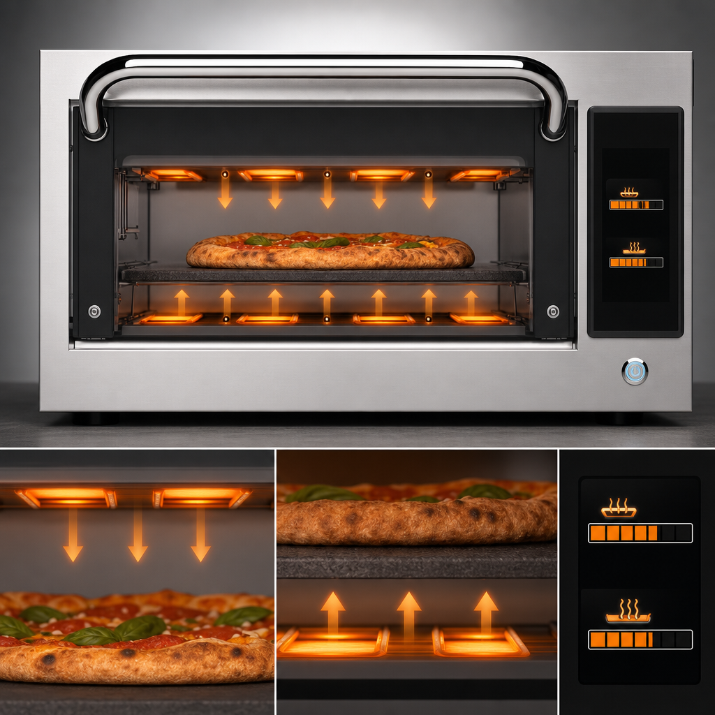 Independent Top And Bottom Heaters