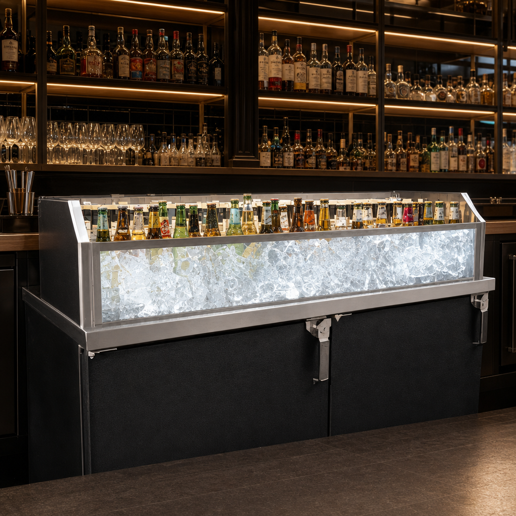 Back Bar Beverage Merchandising