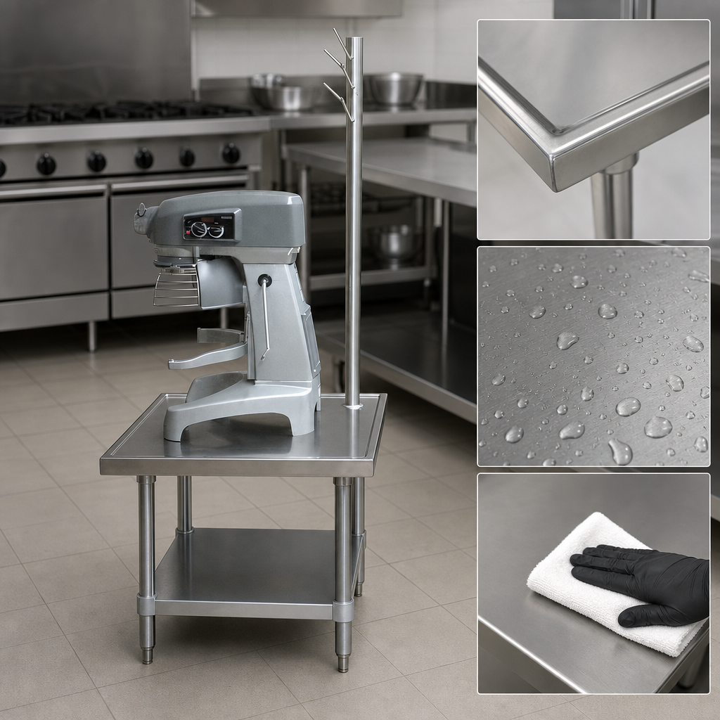 14/304 Stainless Steel Top