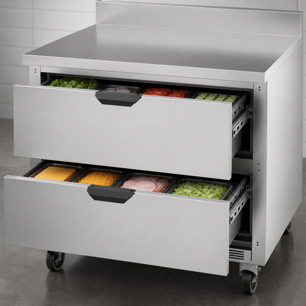 Two Drawer Storage