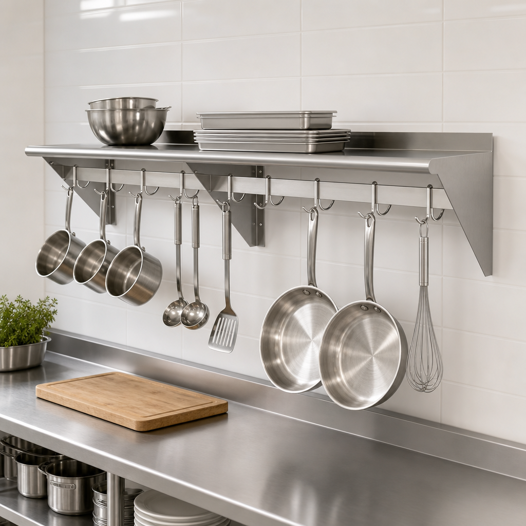 Wall-Mounted Overshelf