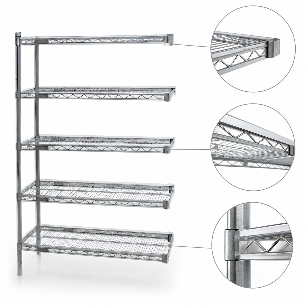 Patented QuadTruss Shelf Design