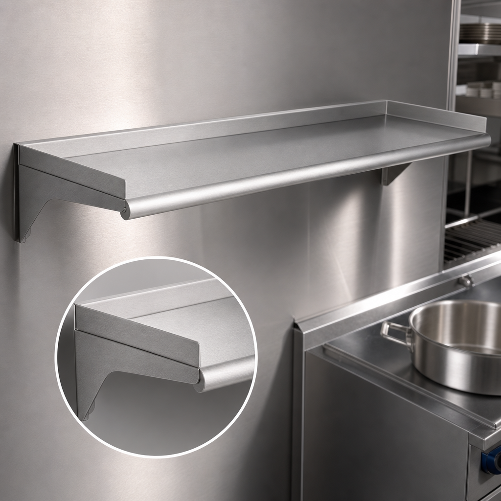 14 Gauge 304 Stainless Steel Construction