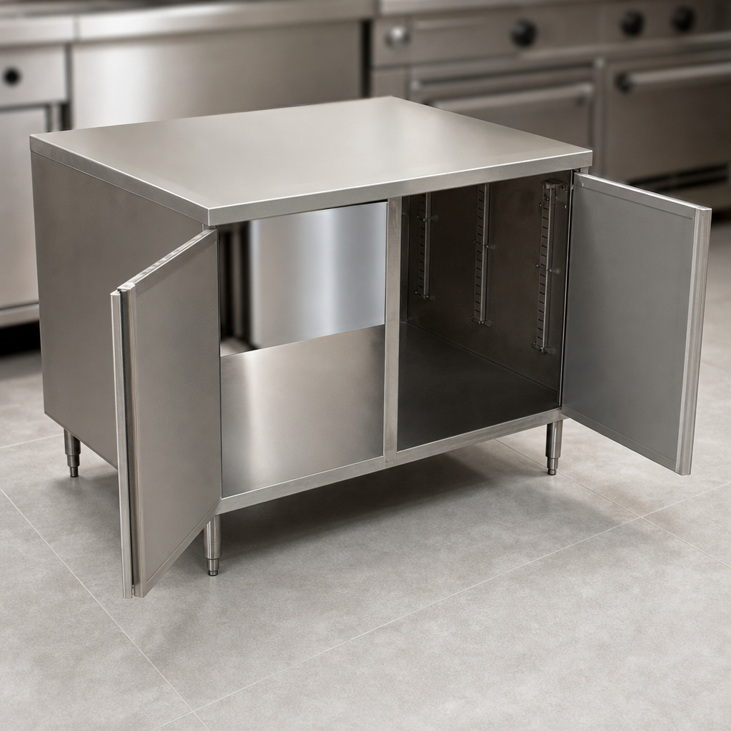 Dual-Access Cabinet Base