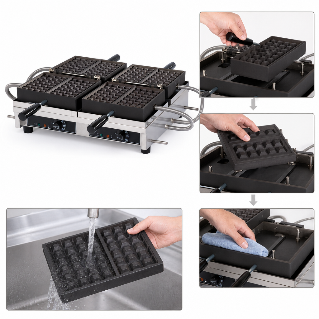 Patented Easy Clean System