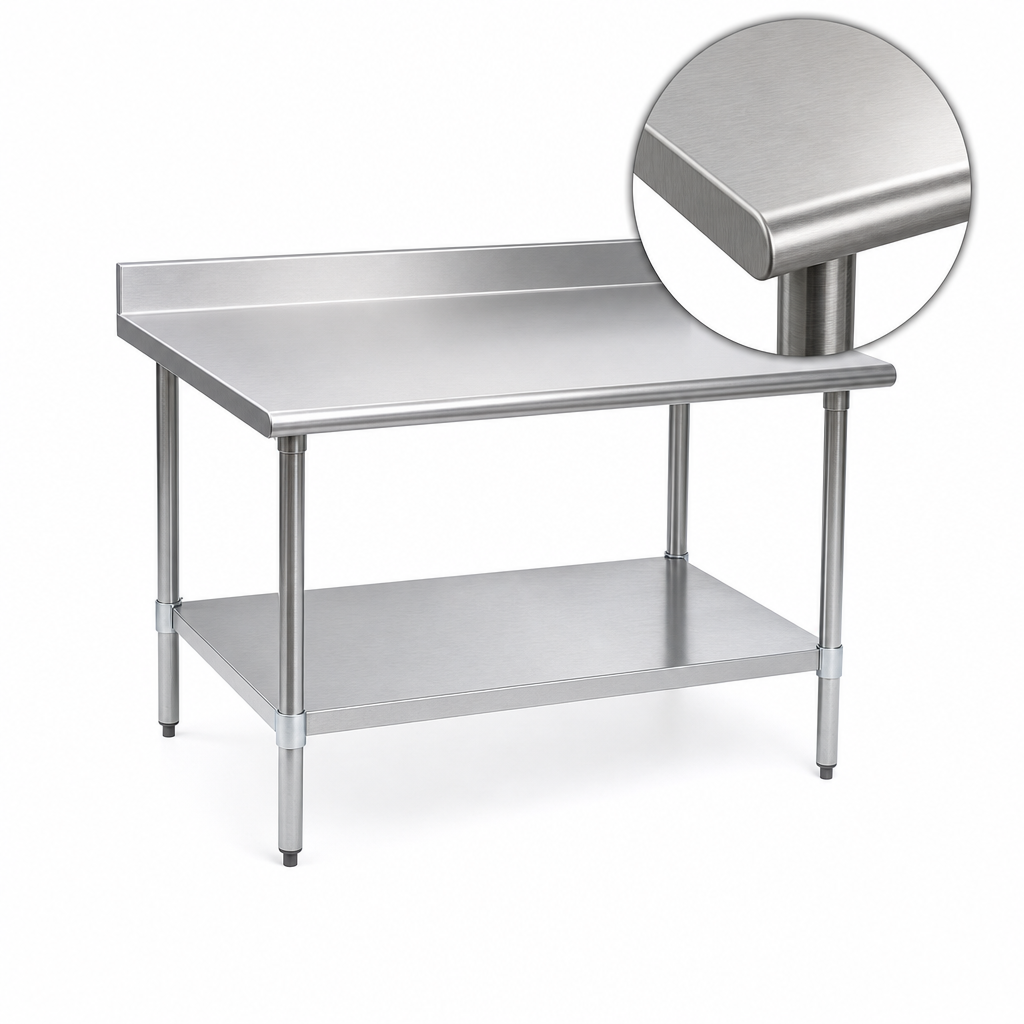 16-Gauge Stainless Steel Top