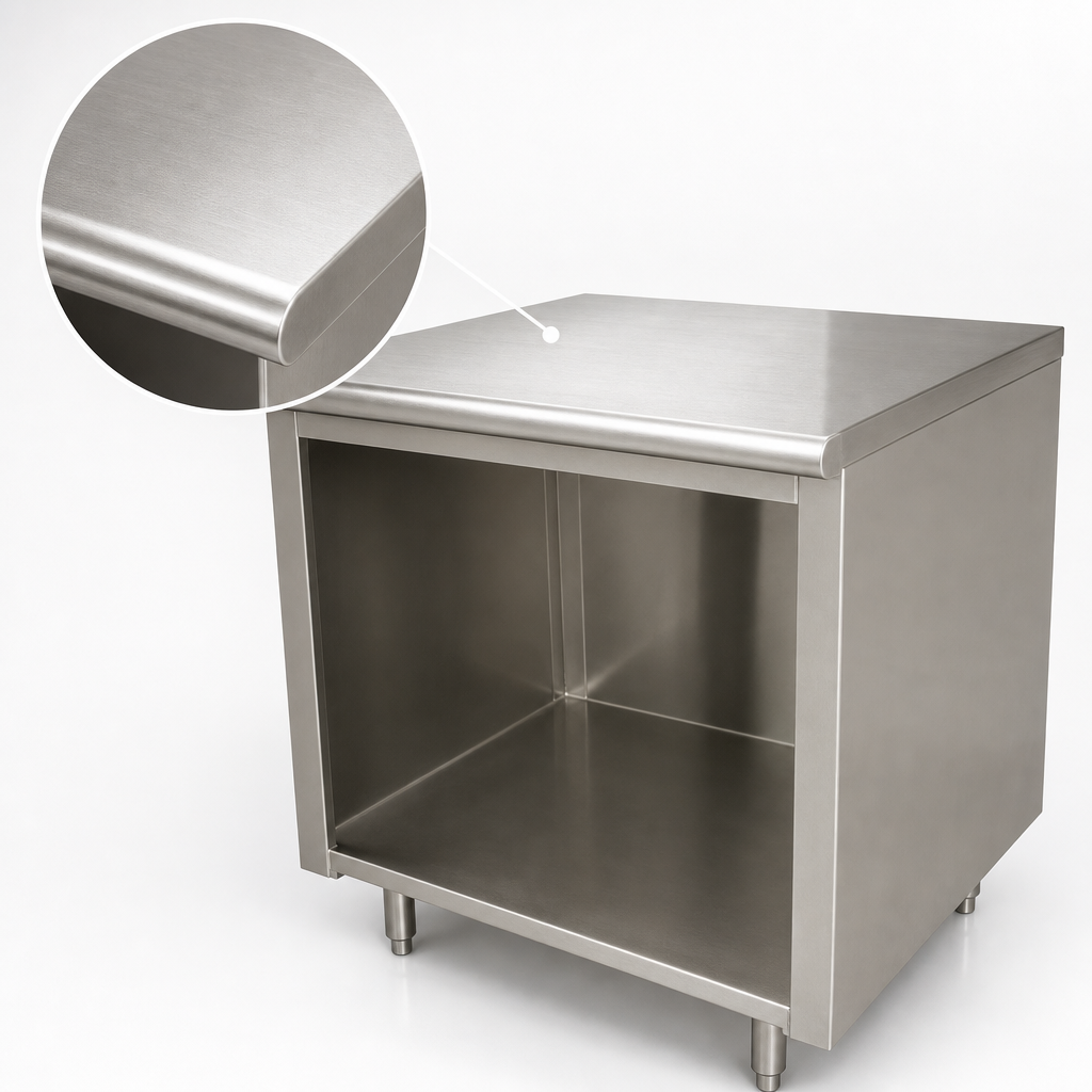 14-Gauge 304 Stainless Steel Top