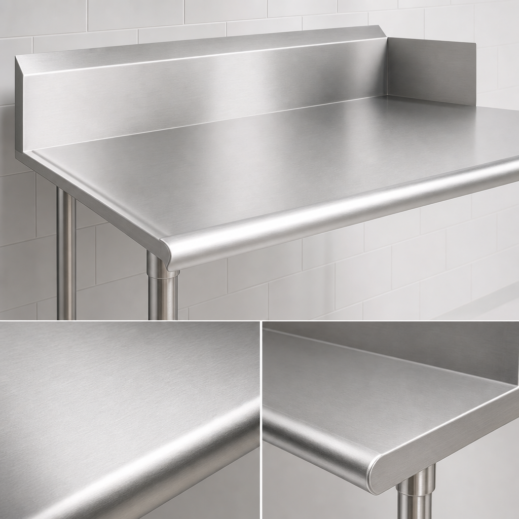 18-Gauge Type 300 Stainless Steel Top