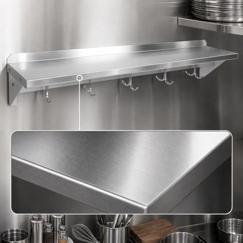18 Gauge Stainless Steel Construction