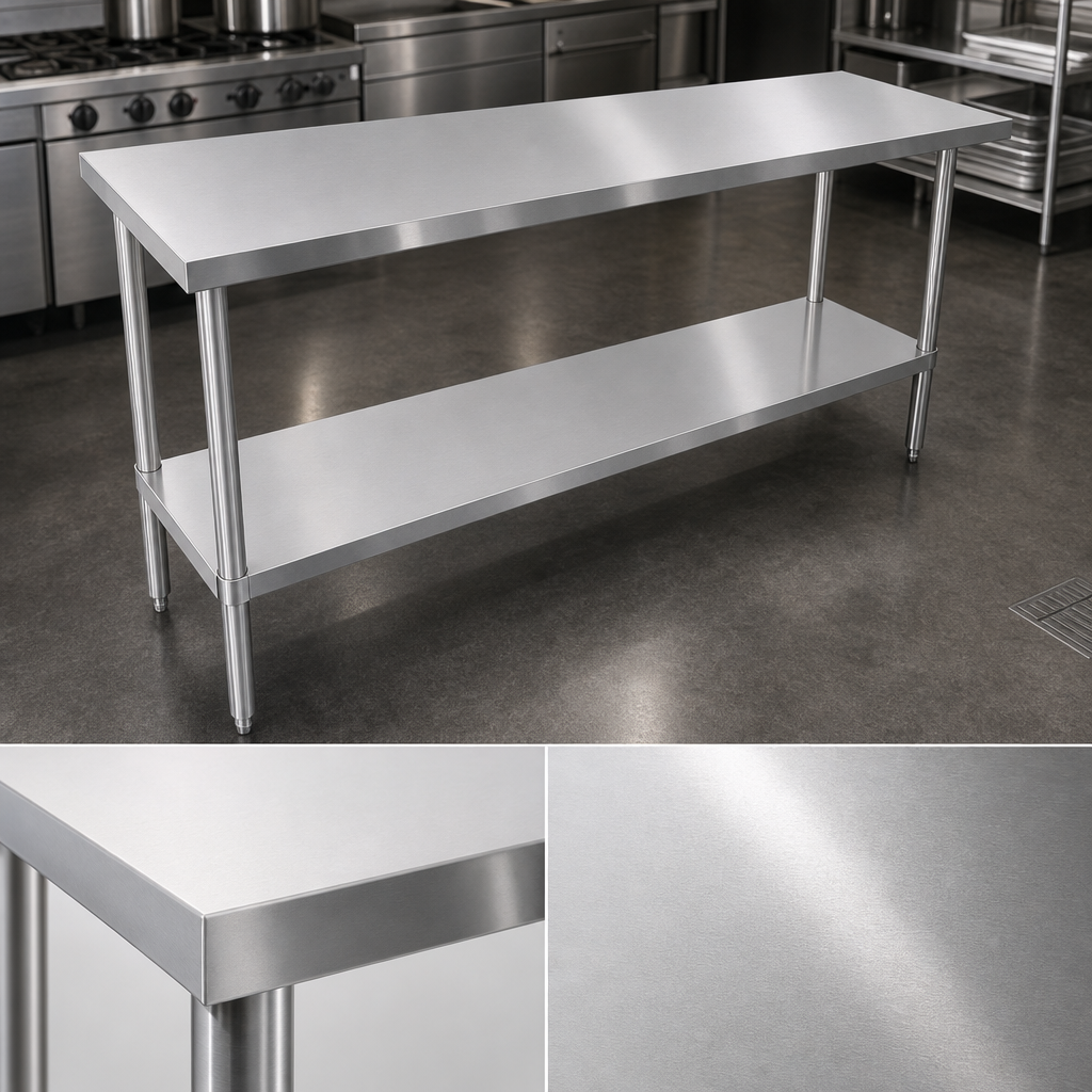 18/430 Stainless Steel Flat Top