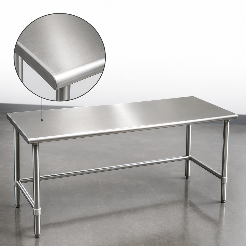 14-Gauge Stainless Steel Top