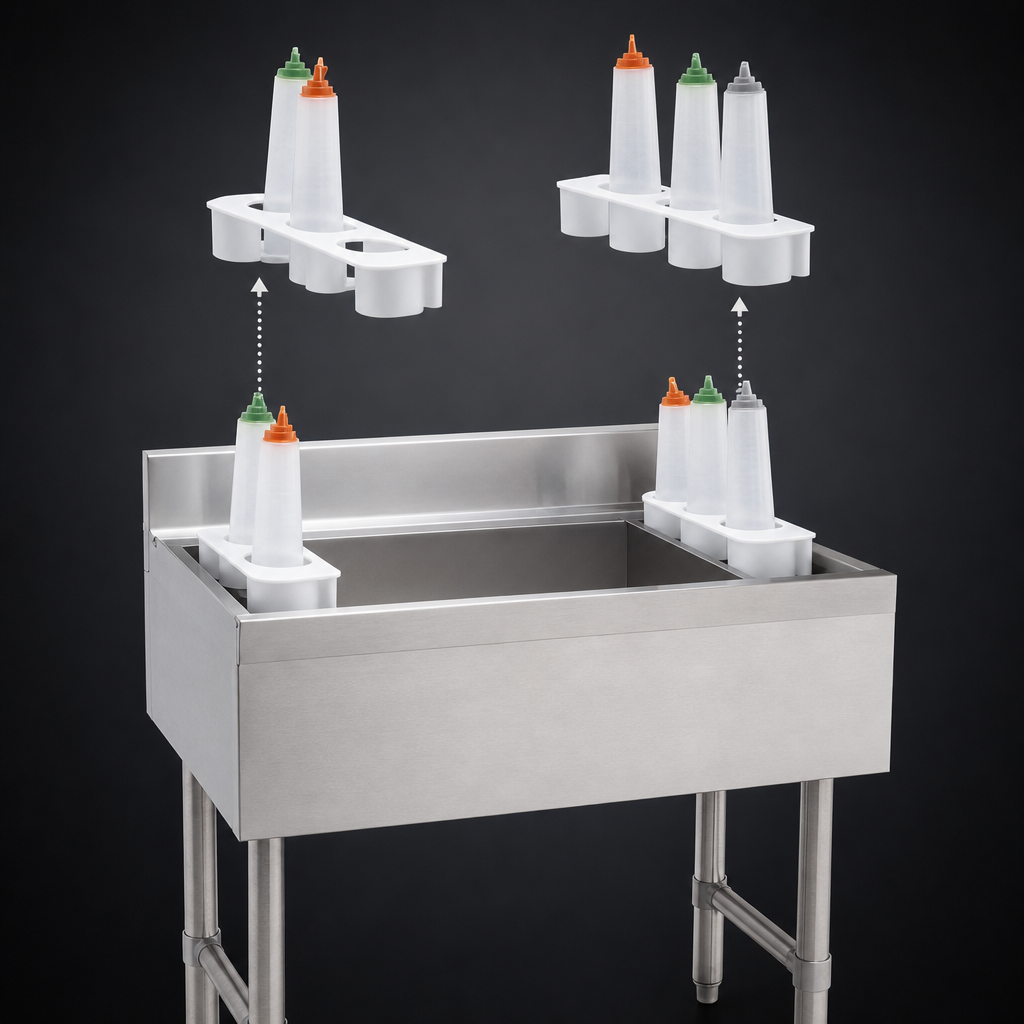 Removable Bottle Racks