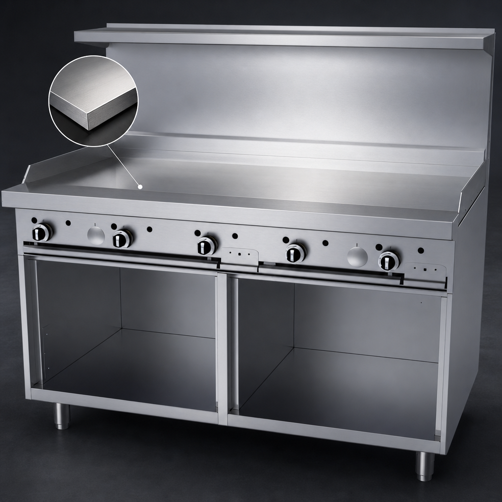 Smooth Steel Griddle Plate