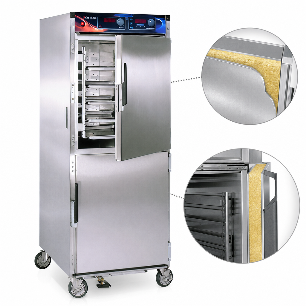 Fully Insulated Stainless Steel Construction