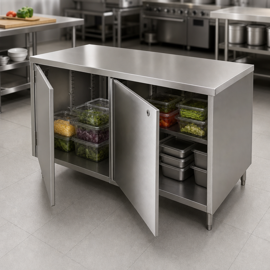 Dual-Access Cabinet Base
