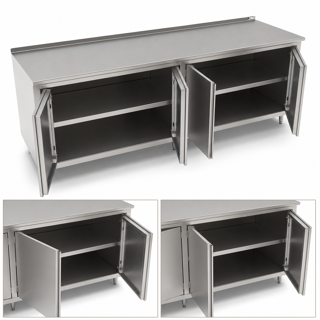 Cabinet Base With Hinged Doors