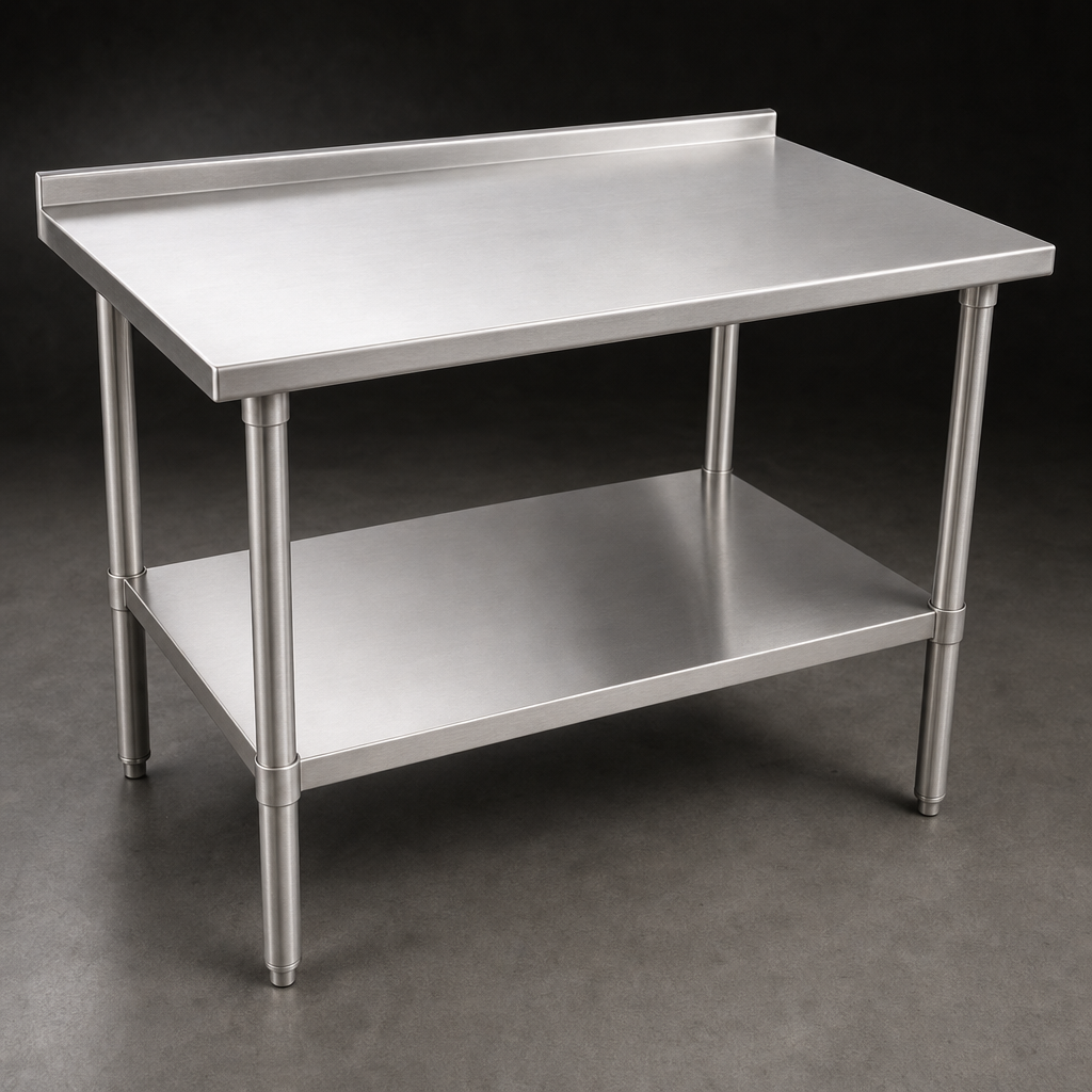 16-Gauge Stainless Steel Top