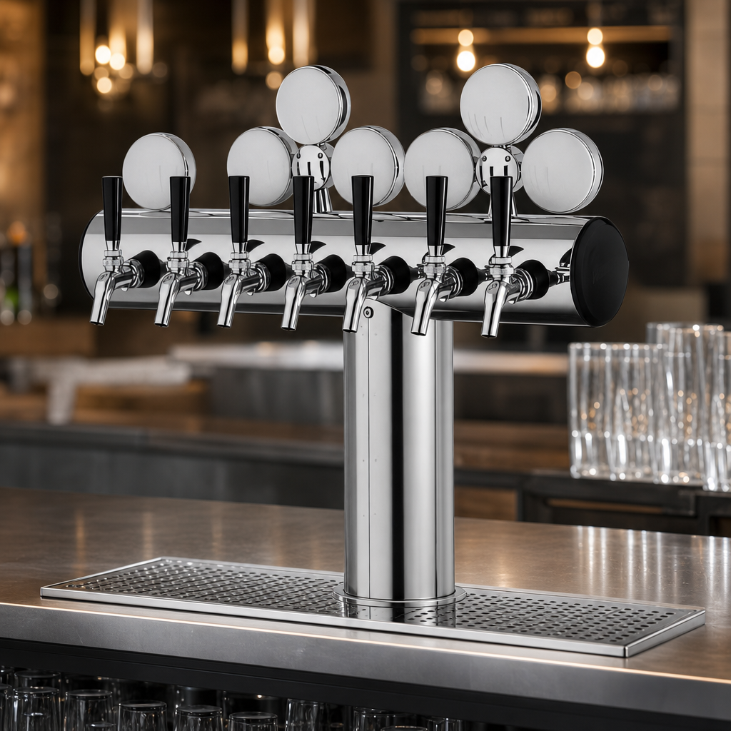 Eight-Faucet Capacity