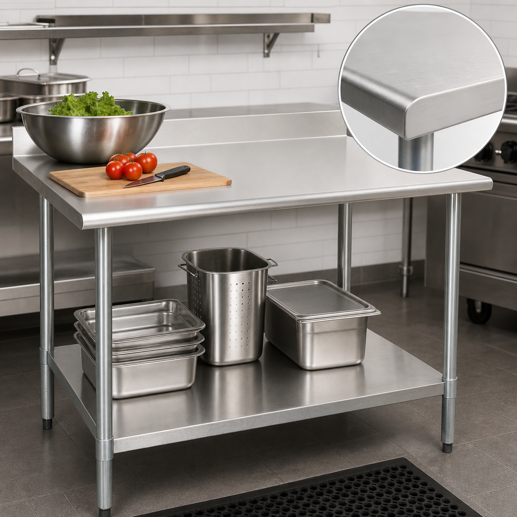 16 Gauge 300 Series Stainless Steel Top