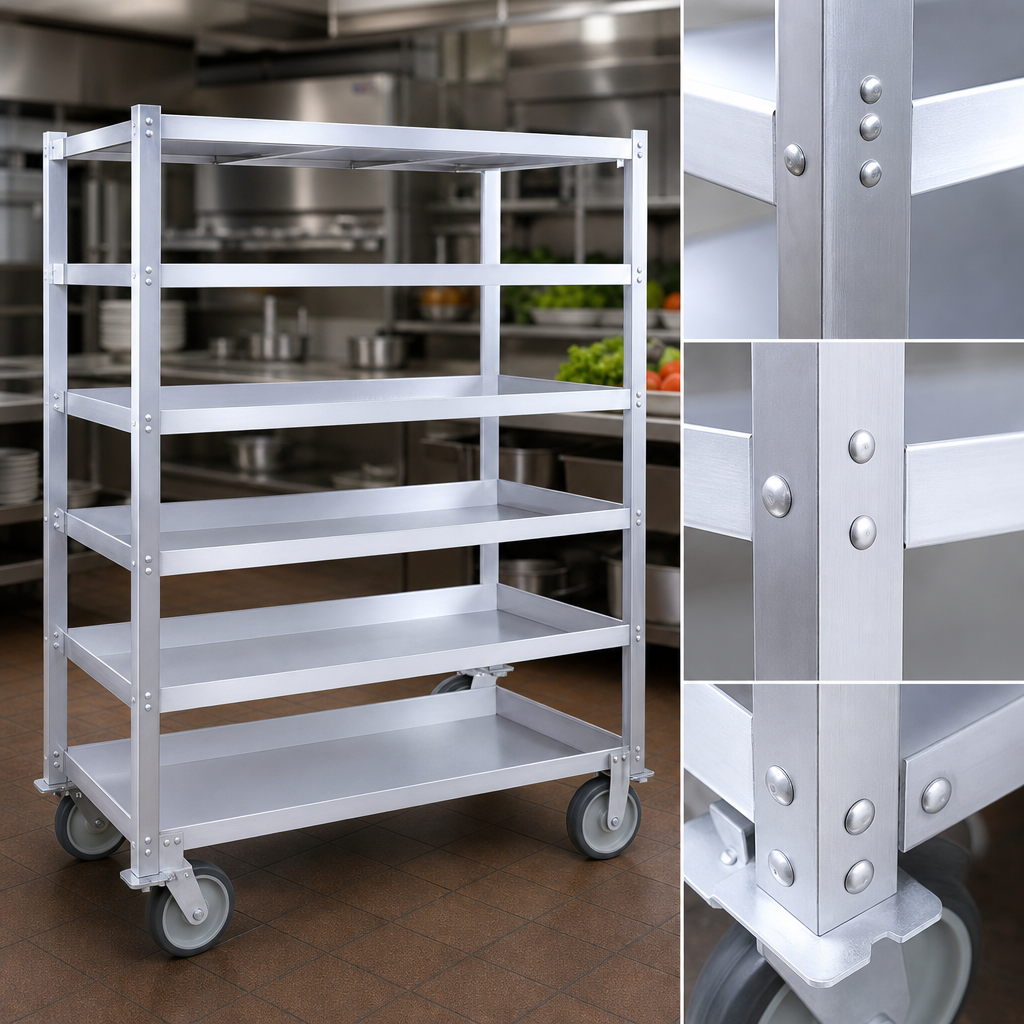 All-Riveted Aluminum Construction
