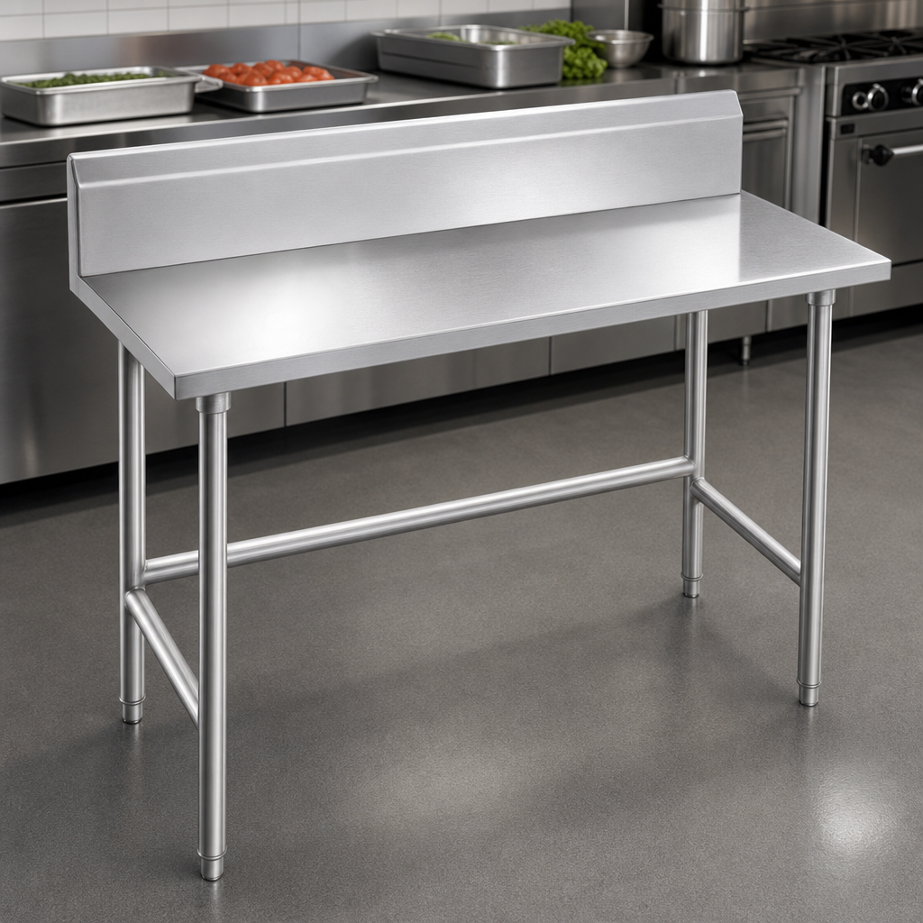 14-Gauge 304 Stainless Steel Top