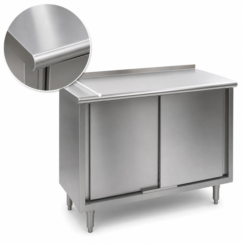 14-Gauge 304 Stainless Steel Top