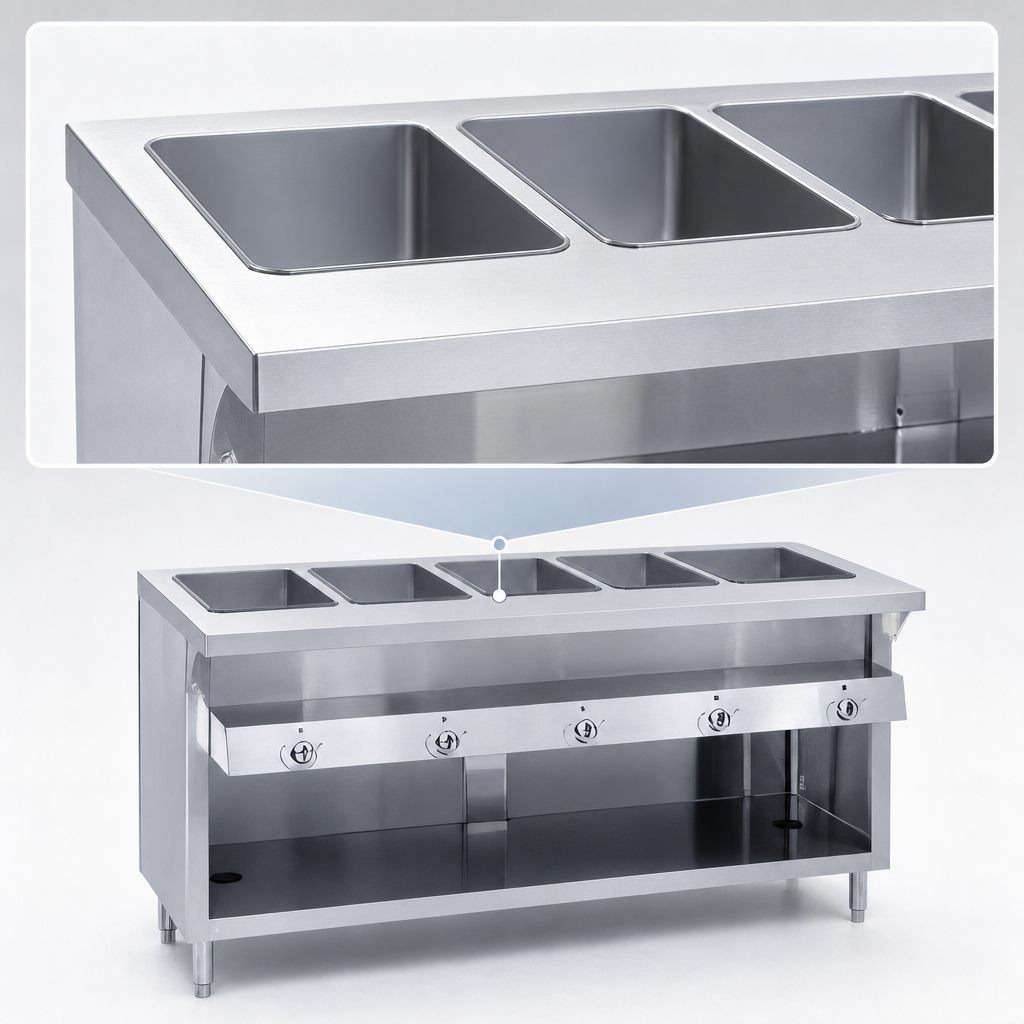 Durable Stainless Steel Top