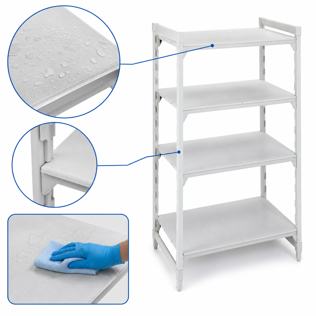 Solid Polypropylene Shelf Plates