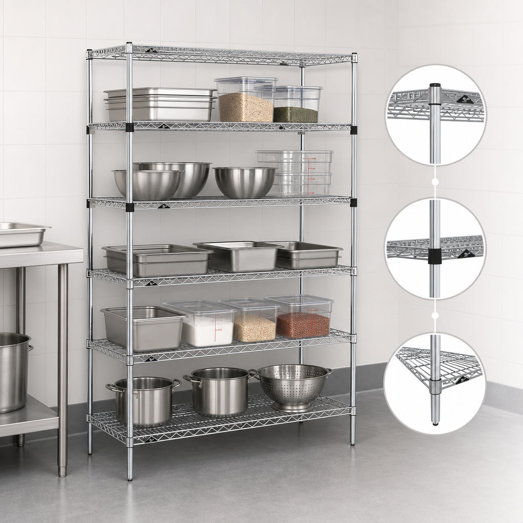 Six-Tier Storage Design