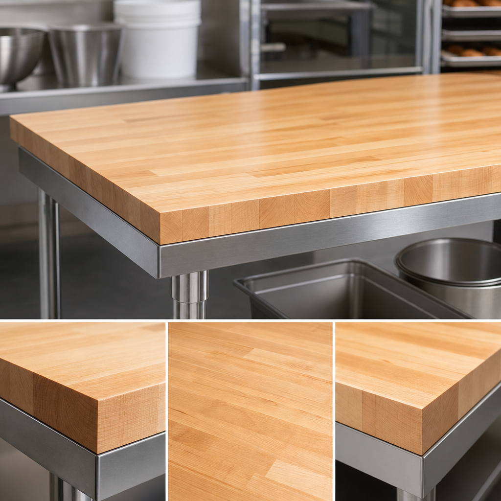 Edge Grain Flat Top