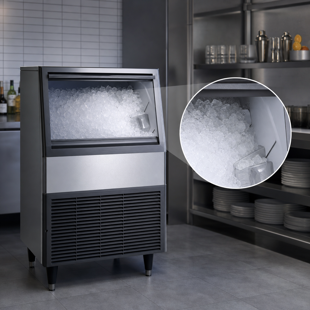 Integrated Ice Storage Bin