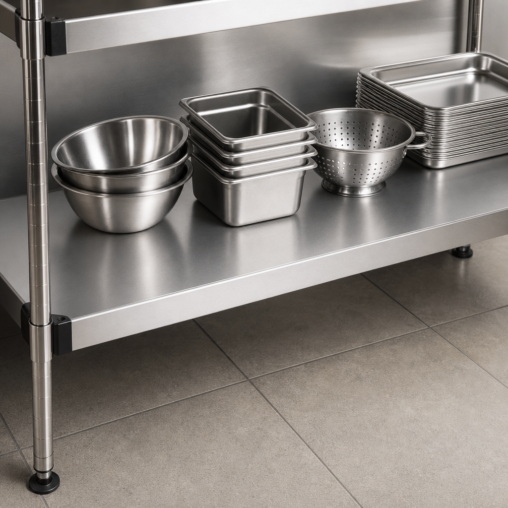 Solid Shelf Surface