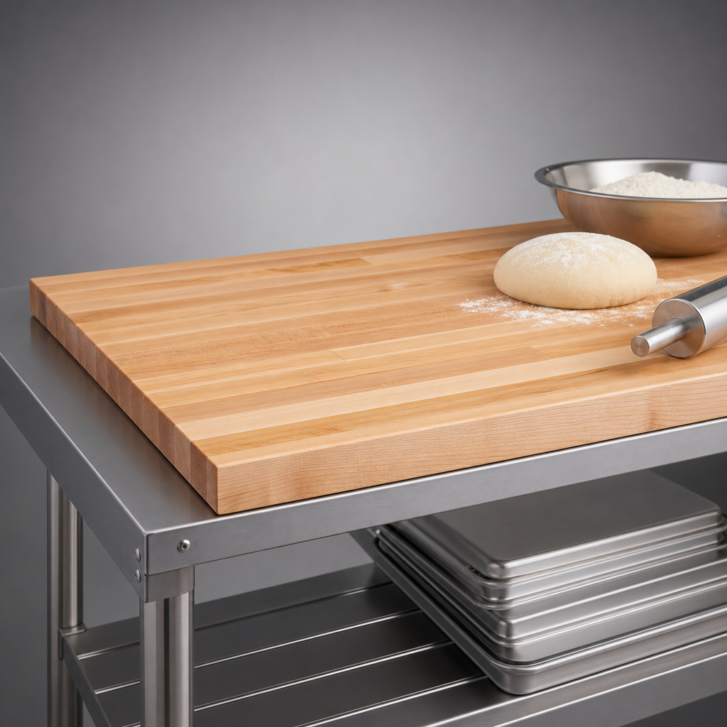 Edge Grain Flat Top